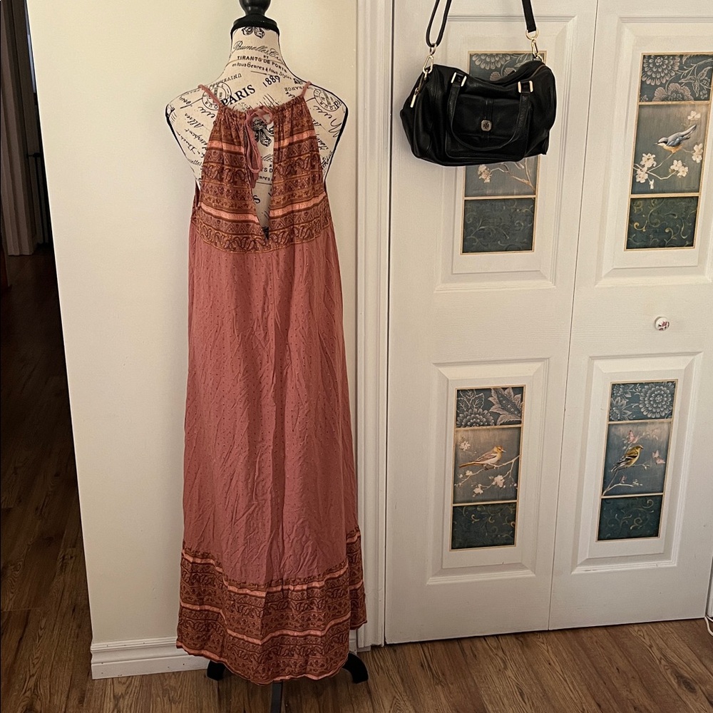 Cost Plus World Market Terracotta Maxi Dress - Picture 3 of 8